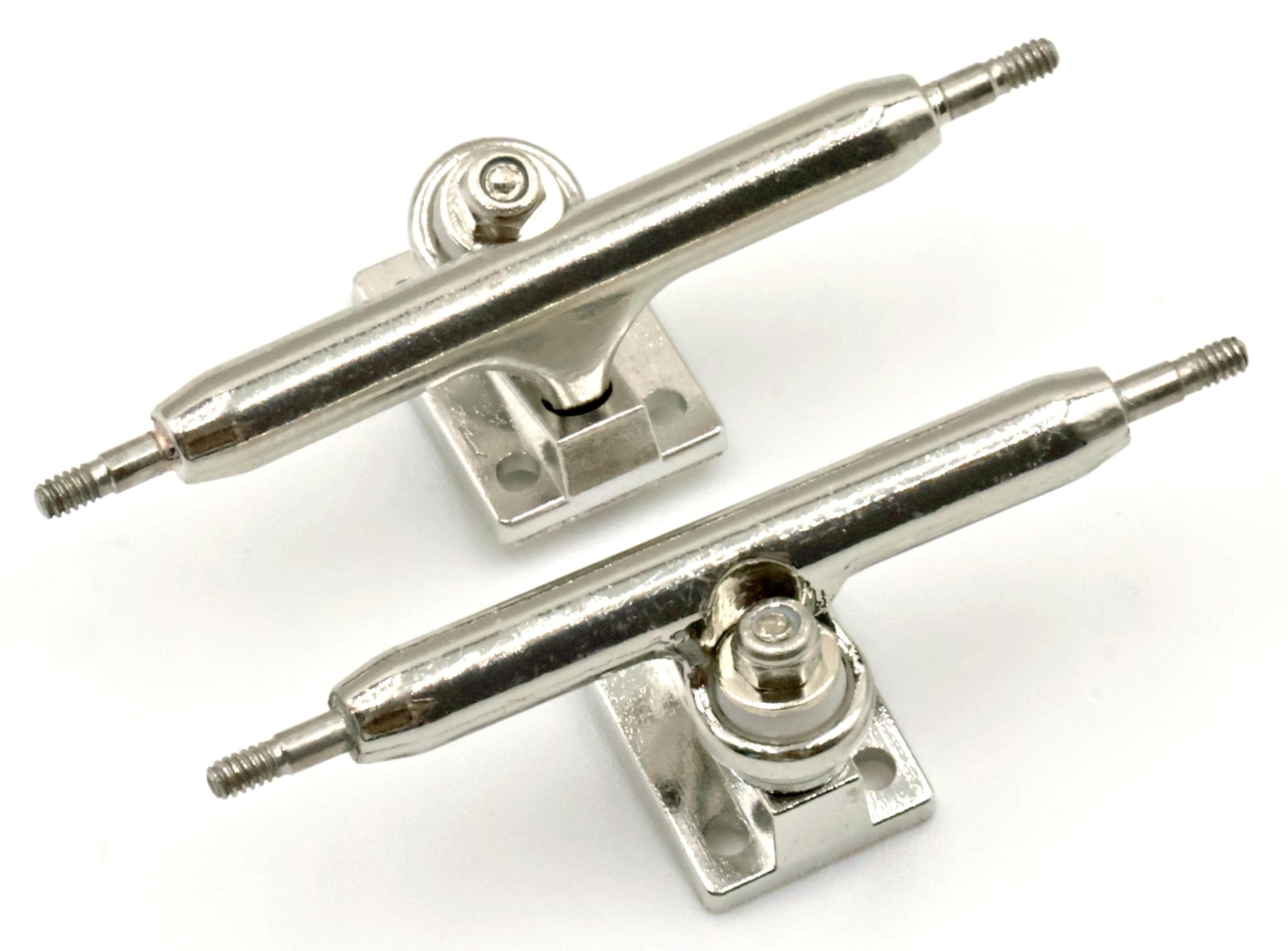 RACOFSB A1 Pro Fingerboard Trucks 36mm 34mm 32mm with New Base and Pivot Cup (36mm Chrome)