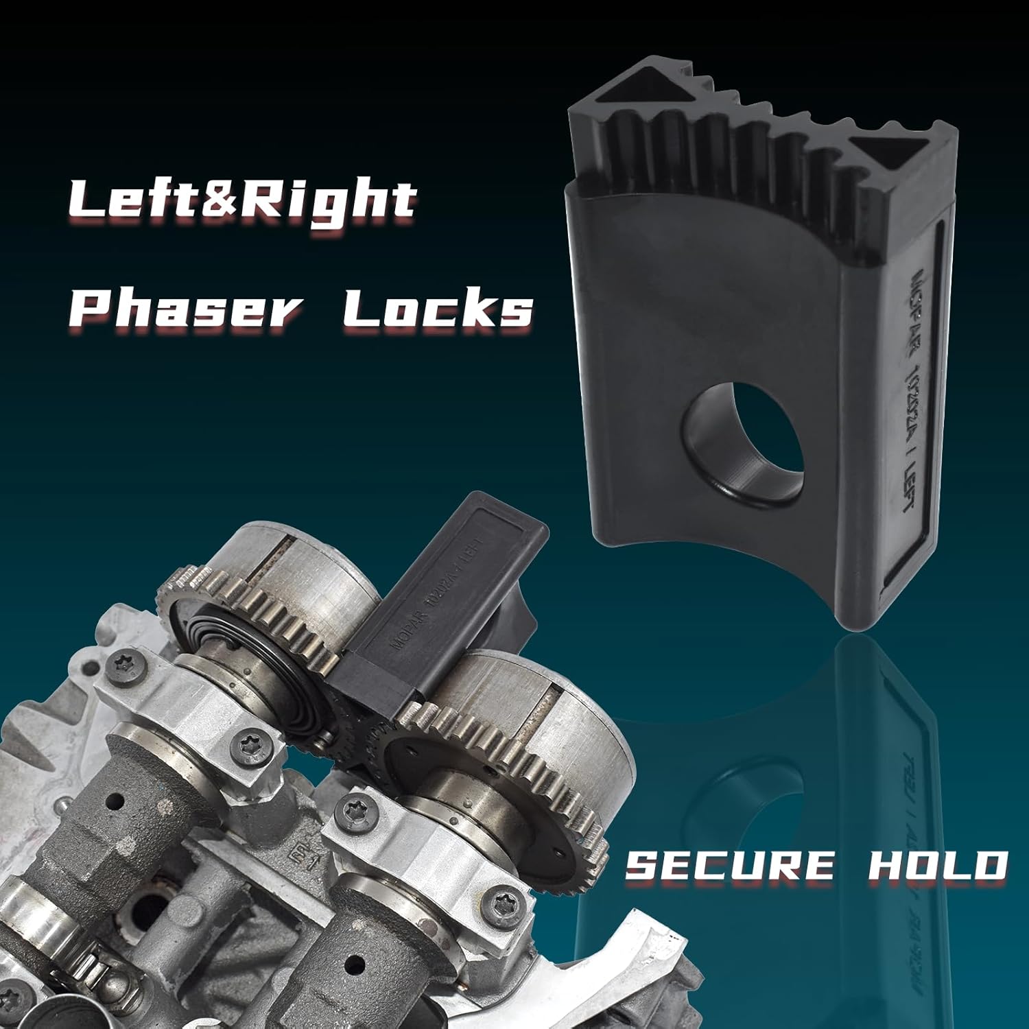 3.6 Pentastar Timing Tool Kit, Camshaft Holding Tools Compatible with VW Chrysler Jeep Ram Dodge Grand Cherokee Wrangler, 3.6L Engine Phaser Timing Chain Lock Tool Kit, Replace 10200A, 10202A, 10369A