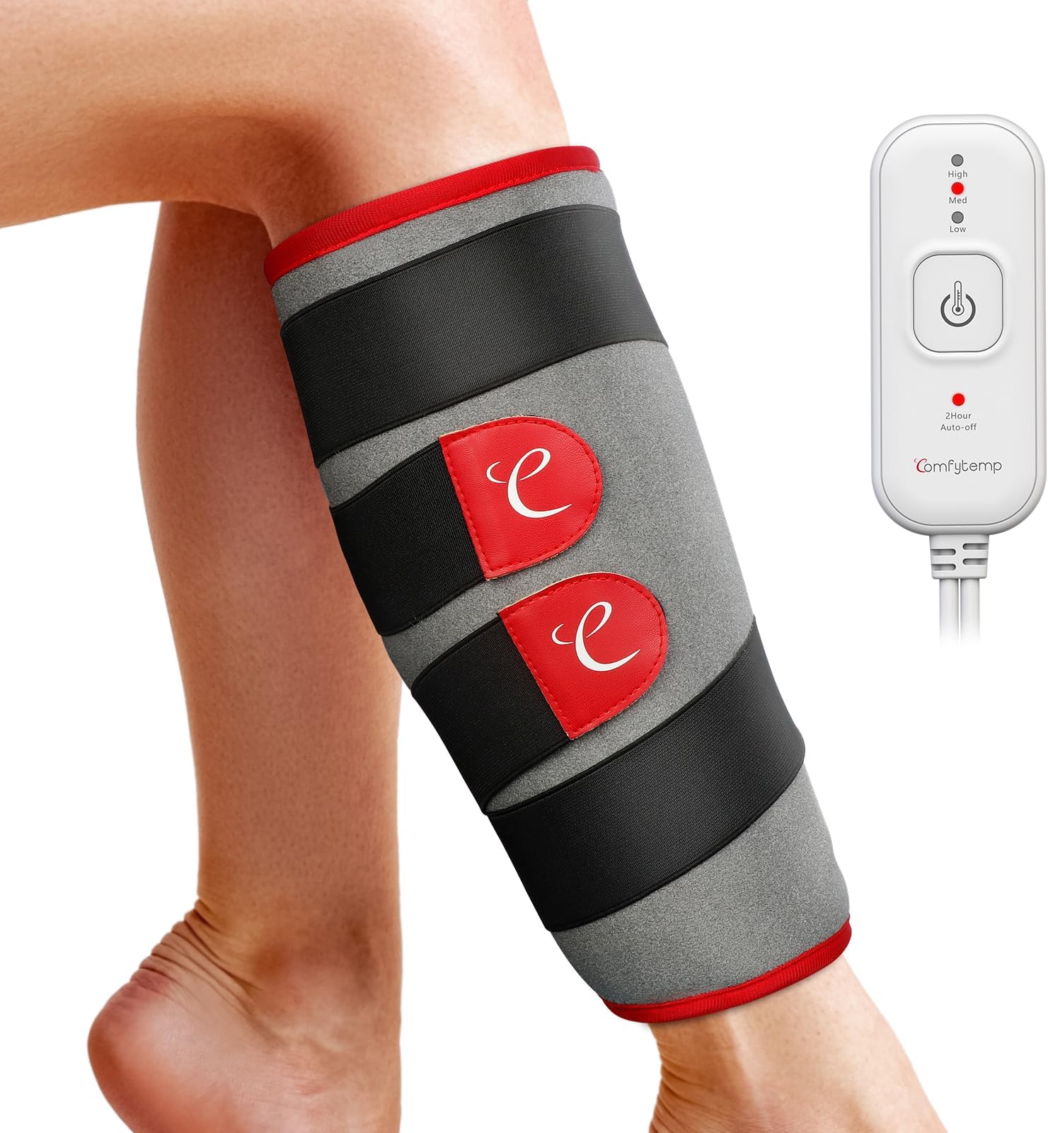 Comfytemp Heating Pad for Leg Pain & Cramps Relief, Knee