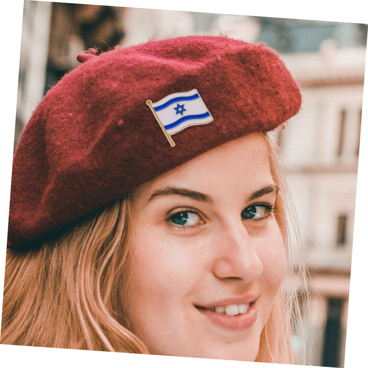 ibasenice Pines de Solapa Bandera de Israel, Broches de Aleación Ligeros y Creativos Set de 3 Esenciales para Fiestas y Ocasiones Obsequios