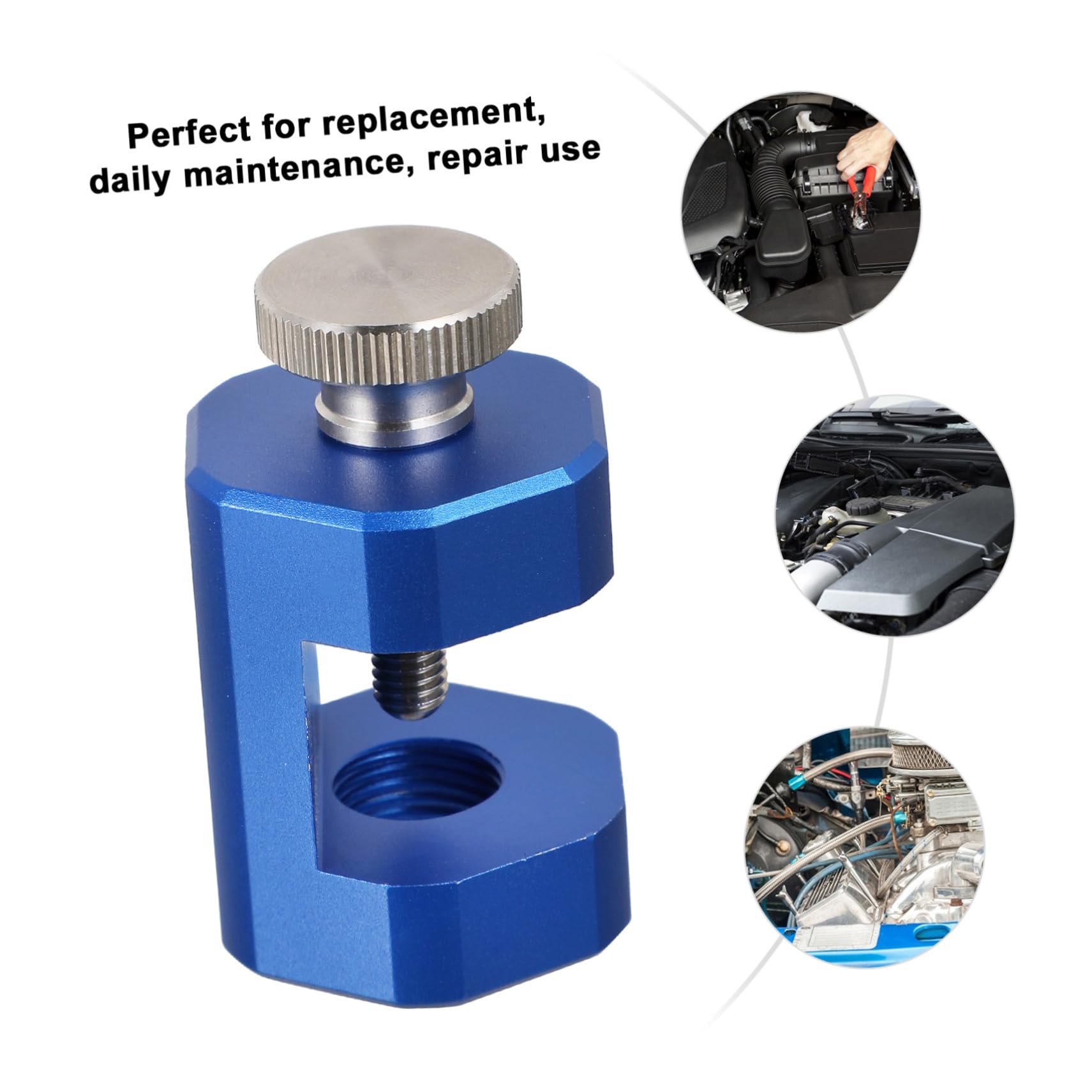 Cabilock 3 Piezas Herramienta Distancia de Bujía de Encendido de Automóvil de Aluminio Accesorio de Reemplazo Motor de Usar y Portátil