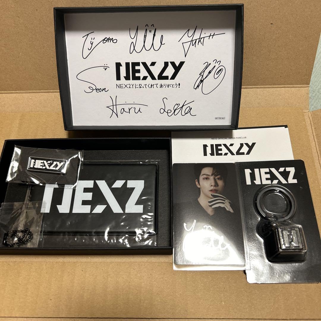 Amazon.co.jp: NEXZ 直筆サイン入りトレカ ユウ FC早期入会特典 BOX