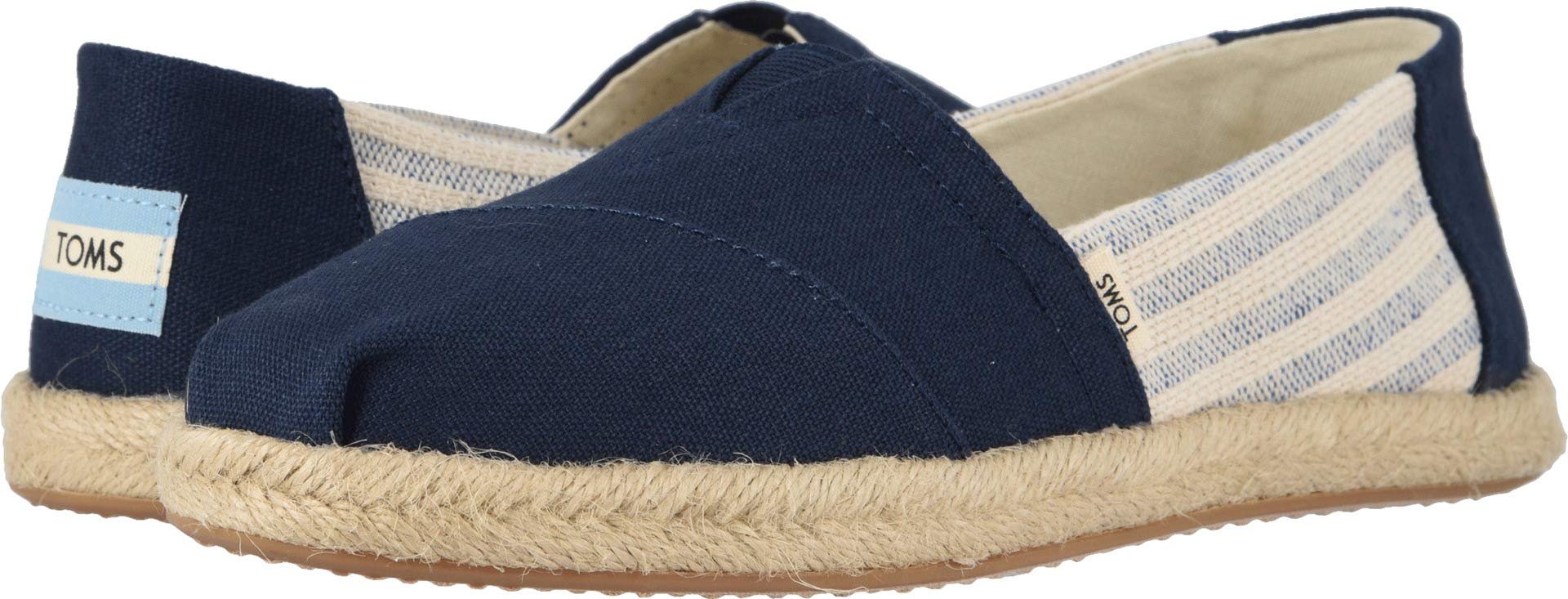 TOMS Men's Alpargata Classic Slip-on Espadrille, Textile/Synthetic Upper | Casual Shoes