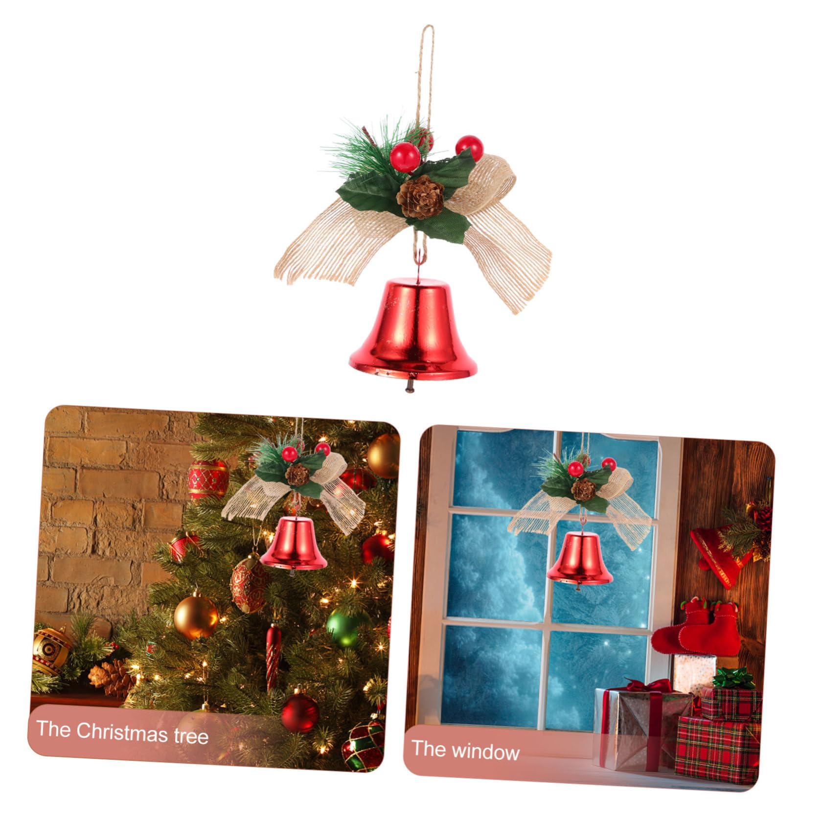 Cabilock 5 Set Decorazioni Di Campane Di Natale Gonfiabili Festoni Ornamenti Per L'Albero Di Natale Ornamenti Di Natale Ornamenti Per L'Albero Di Natale Decorazioni Di 2 pezzi * 5