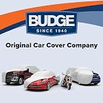 Budge Lite Car Cover Dirtproof, Scratch Resistant, Breathable, Dustproof, Car Cover Fits Sedans up to 200 inches, Gray