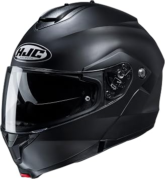 HJC C91N Plain Modular Flip Front Motorcycle Helmet Matt Black