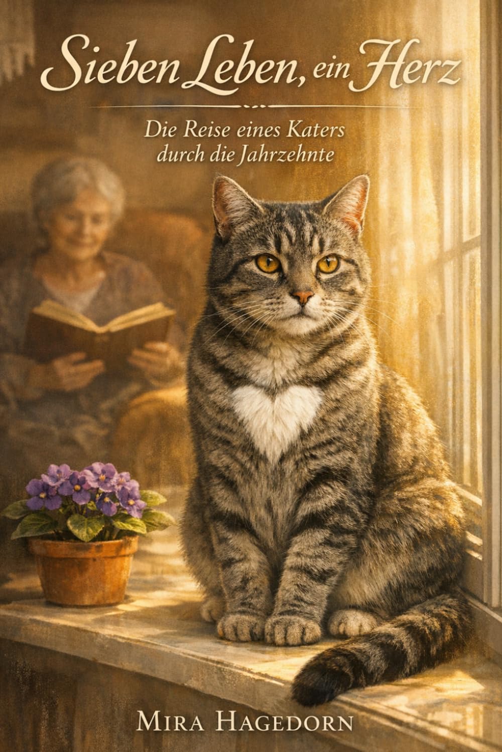 Sieben Leben, ein Herz - Die Reise eines Katers durch die Jahrzehnte: Kater Leopold erzählt Hannelores Geschichte