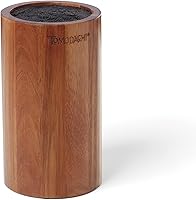 Vista 3 de Hampton Forge 897546 Keen 5-Piece Acacia Bristle Block Cutlery Set by Tomodachi