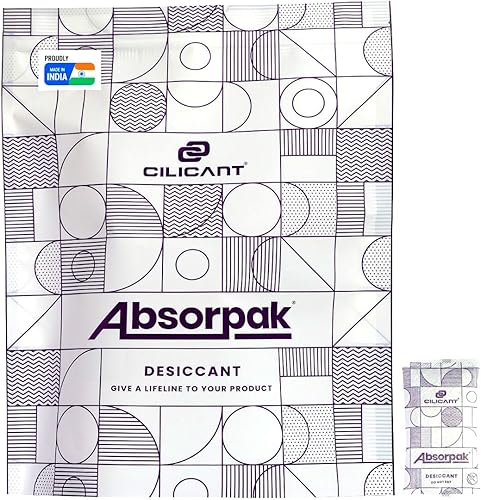 Miniatura 11 de Absorpak - Paquetes de desecantes para almacenamiento, paquetes de gel de sílice para control de humedad, 500 unidades pequeñas