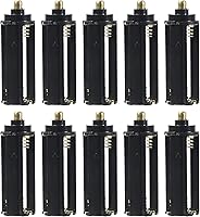 Vista 10 de 20 piezas Adaptador de Batería AAA a AA Convertidor de Batería AAA a AA Soporte Convertidor de Batería AAA a AA Adaptador Convertidor de Batería