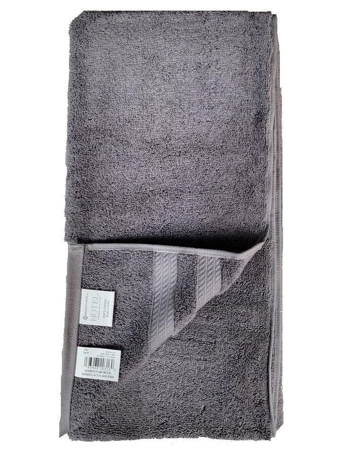 Member's Mark Hotel Premier Collection Oversized Bath Towel in Zinc, 30x58