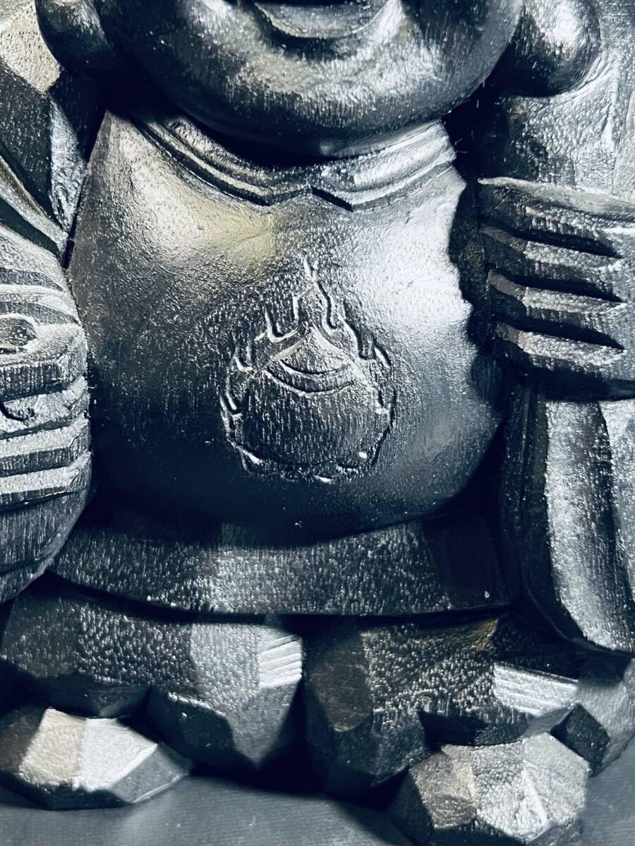 Amazon.co.jp: 今村宗圓 名作 一刀彫り 木彫り 大黒天様 七福神 縁起物