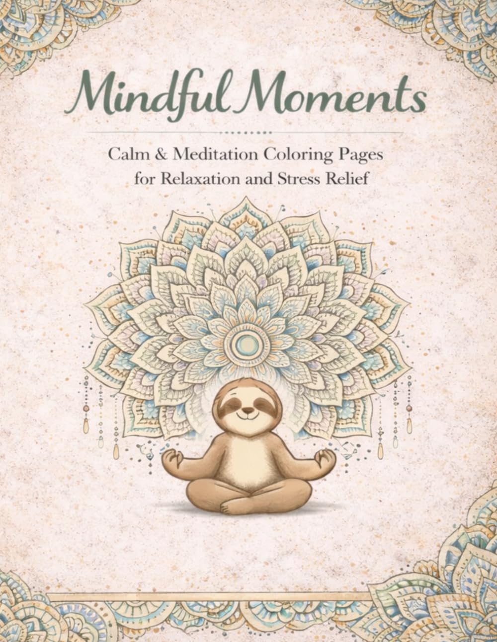 Mindful Moments: Calm & Meditation Coloring Pages for Relaxation and Stress Relief