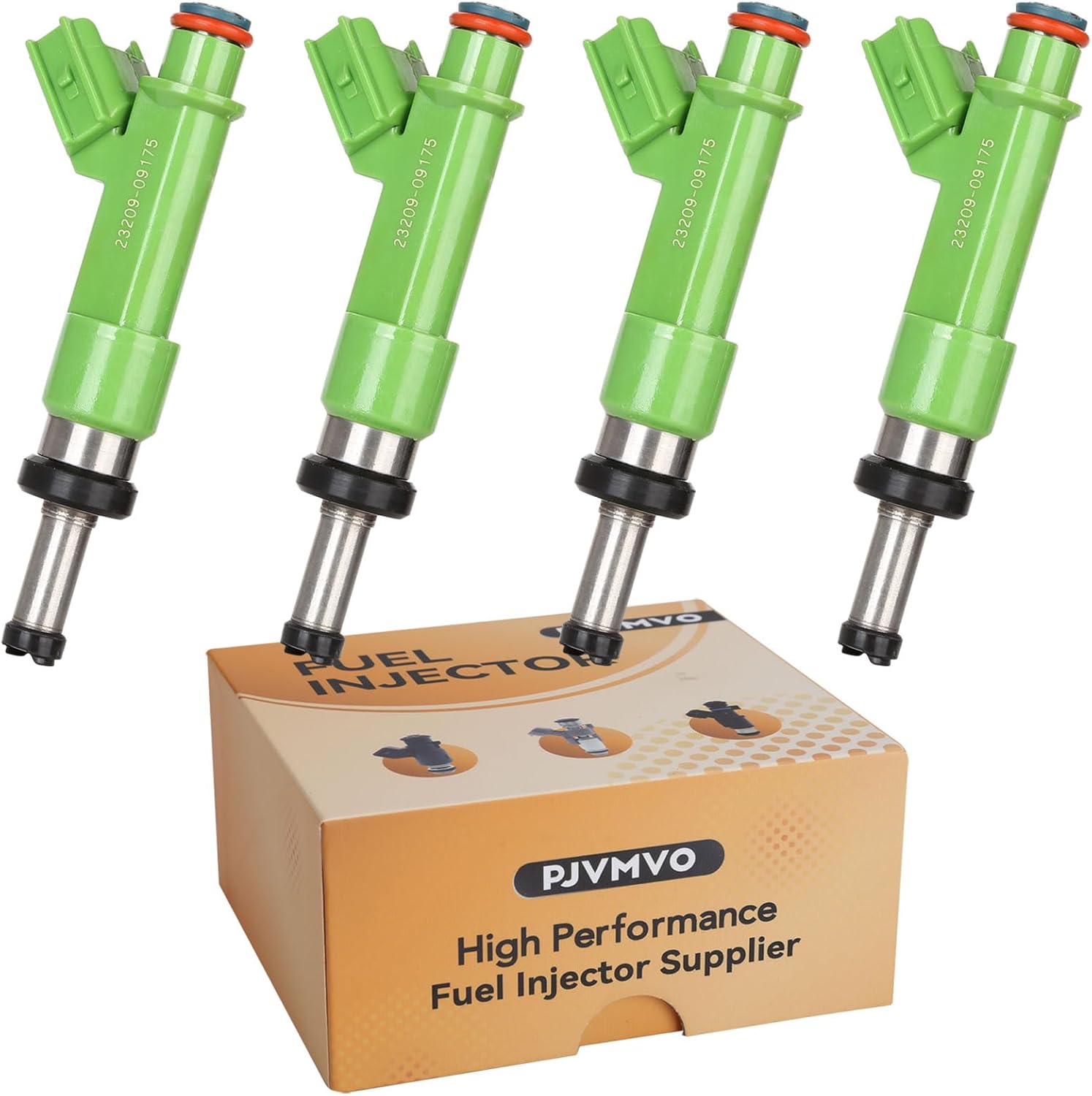 23209-09175 Performance 2.5L Fuel Injectors,Compatible with/Toyota Camry 2010-2017,Compatible with/Scion 2.5 tC 2011 2012 2013 2014 2015 2016 |12 Holes| |Set of 4|