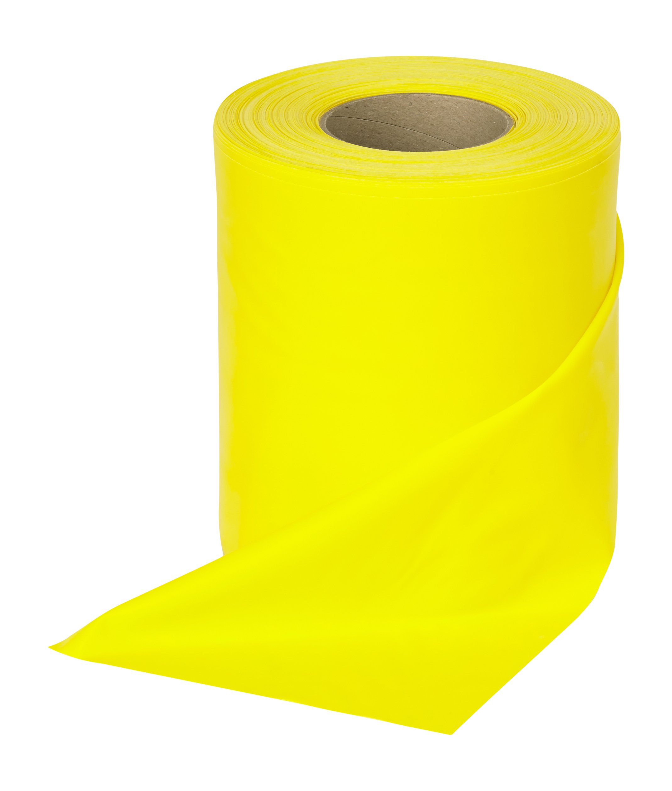 Rolyan Exercise Bands, Yellow, Light, 46m Length, Resistance Band for Strength Training, Exercise and Fitness, Pilates, Rehabilitation