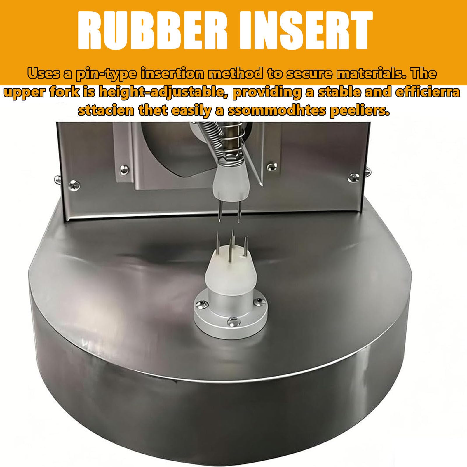 Pelatrice per Frutta, Completamente Automatica in Acciaio Inox per Limoni e Arance, Altezza e Spessore Regolabili, 500 Pezzi/Ora, per ristoranti e cucine Professionali