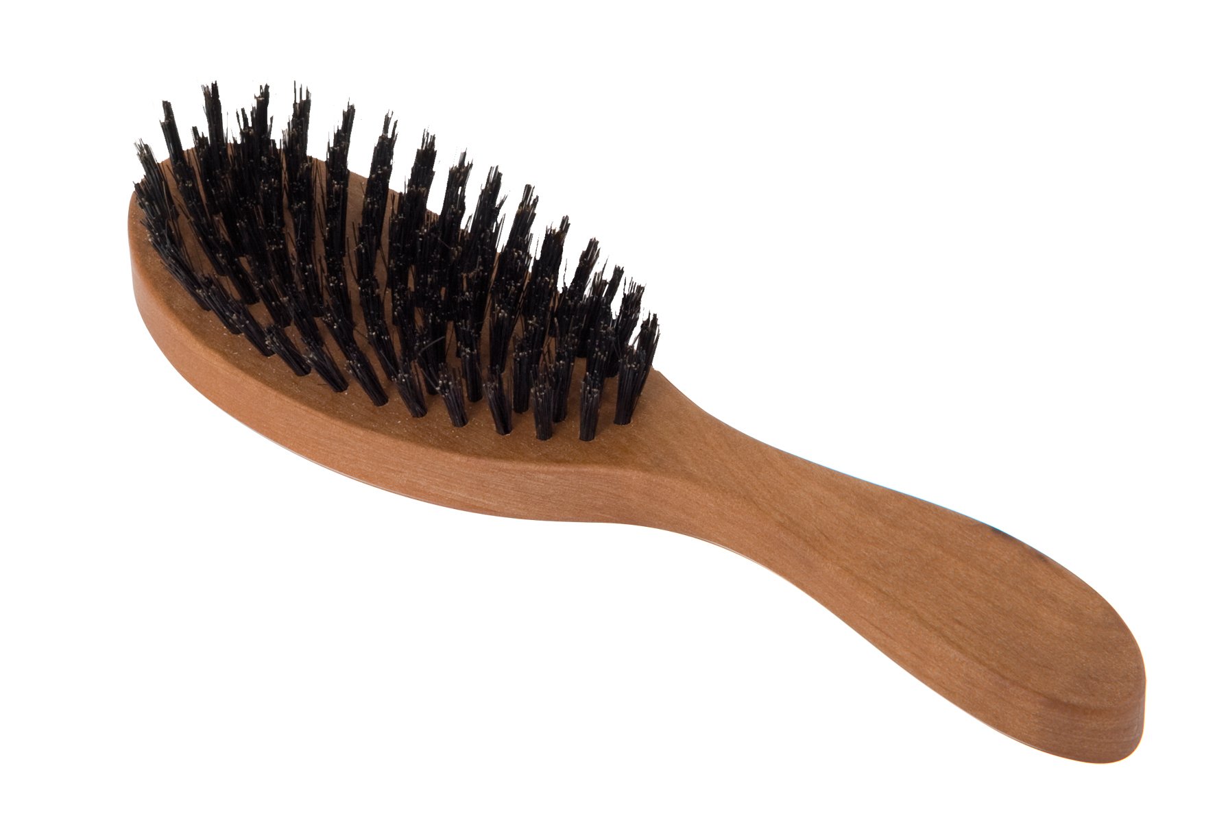cepillo de pelo largo de madera de peral