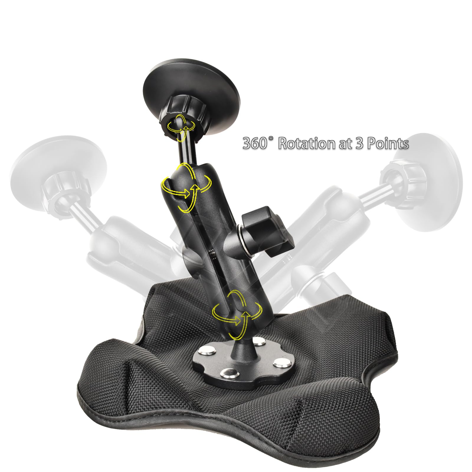 VAUBORTTI Soporte magnético para teléfono para tablero, de aluminio, portátil, antideslizante, para salpicadero