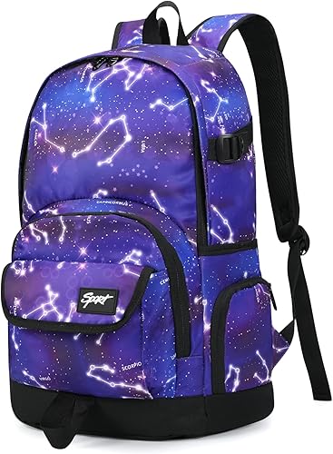 Mochila escolar estilo Rickyh, mochila de viaje para hombres y mujeres, mochila ligera con compartimento para portátil, Tamaño único