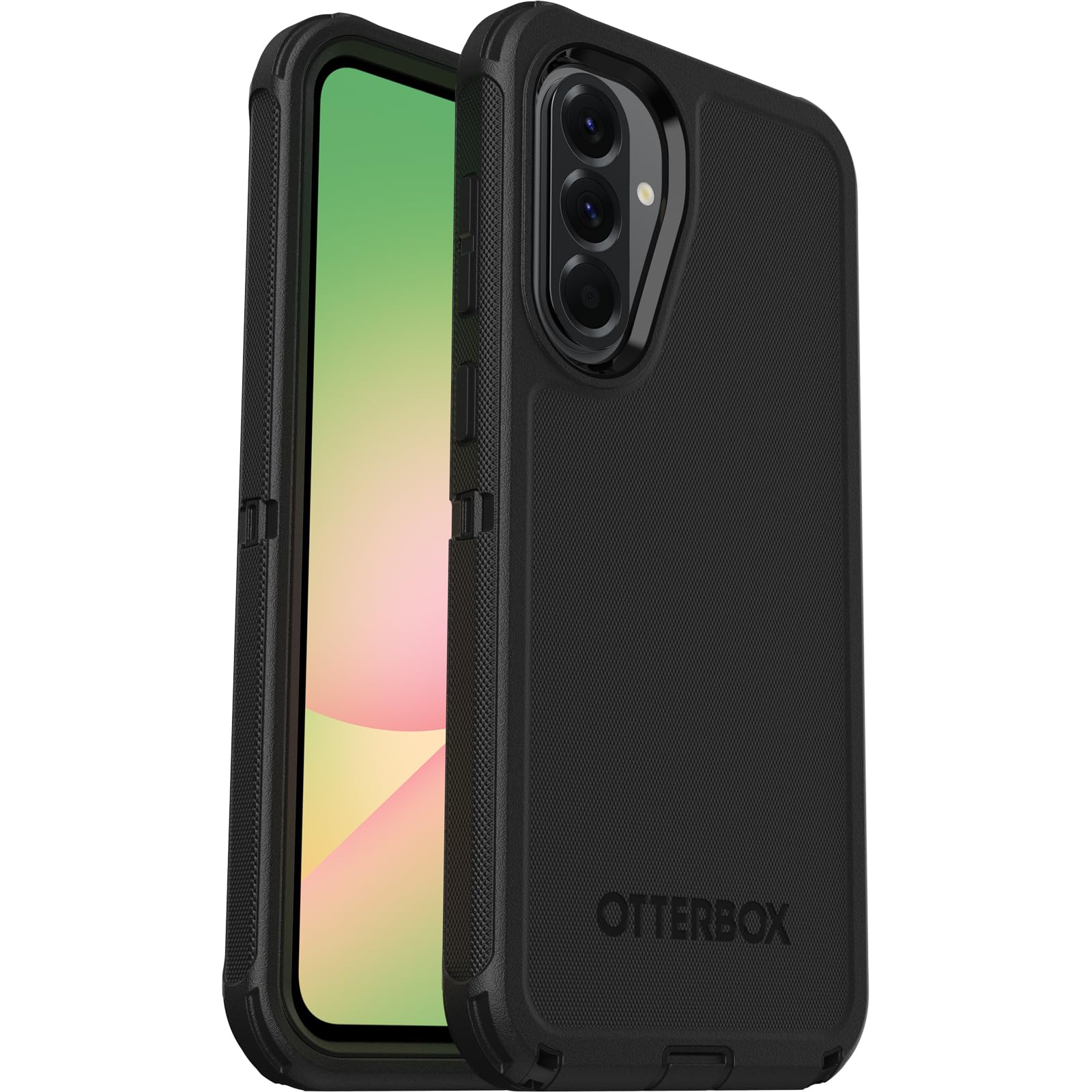 OtterBox Sleek Series Case for Samsung Galaxy A56 5G, Shockproof, Drop proof, Ultra-Slim, Protective Thin Case, Tested to Military Standard, Black, Non-Retail Packaging