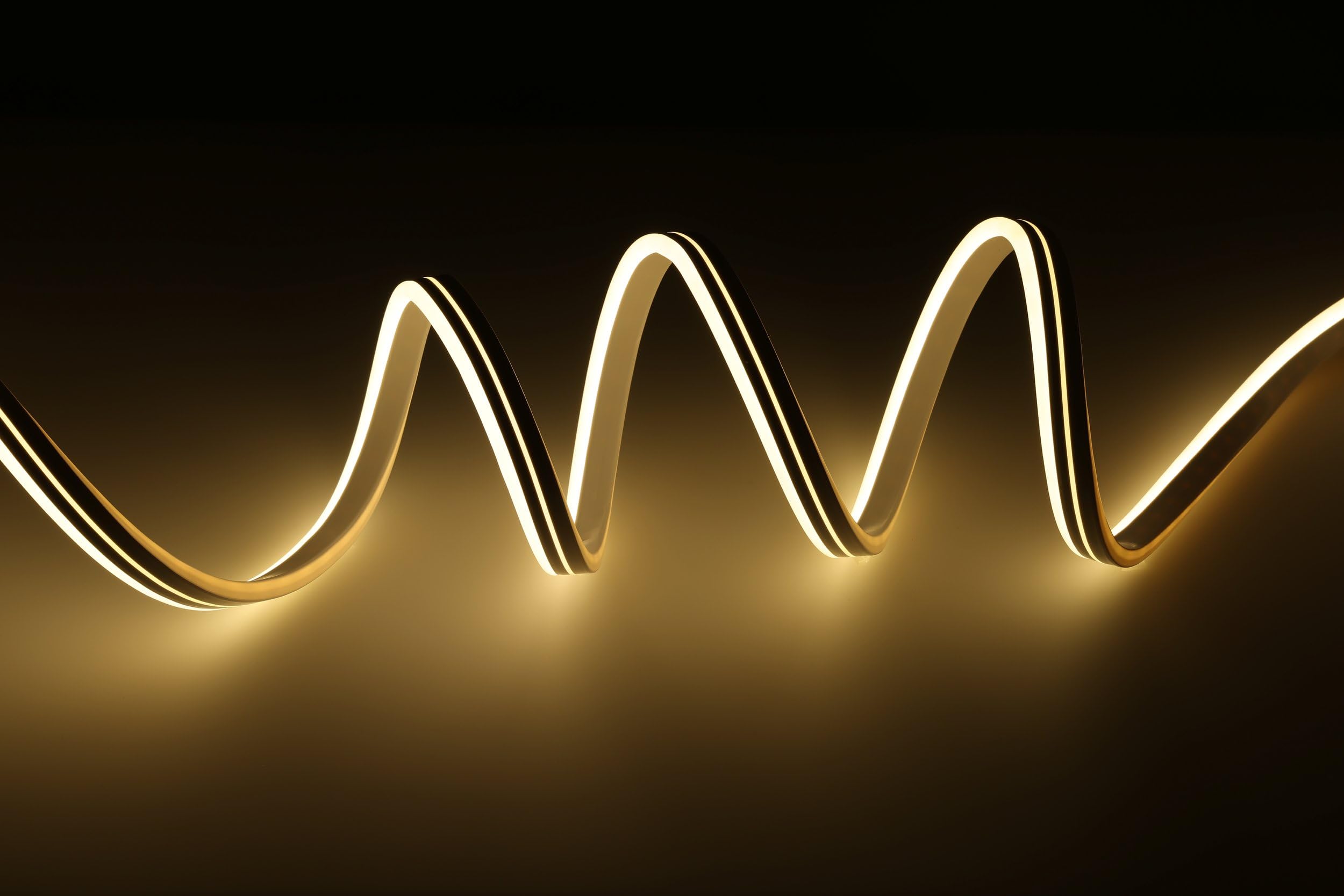 Eglo connect.z Strip Neon -Stripe-Z- Tira de luz led de 3 m | para hogar inteligente, tira de luz led ZigBee, control por aplicación voz Alexa, luz blanco cálida-blanco fría, RGB