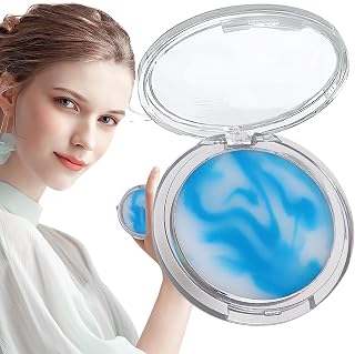 Gel Setting Powder, Jelly Pressed Setting Powder | Loose Finishing Powder 60g | Oil Control Beauty Makeup Art Tools for Girls Ladies, Long Lasting Full Coverage