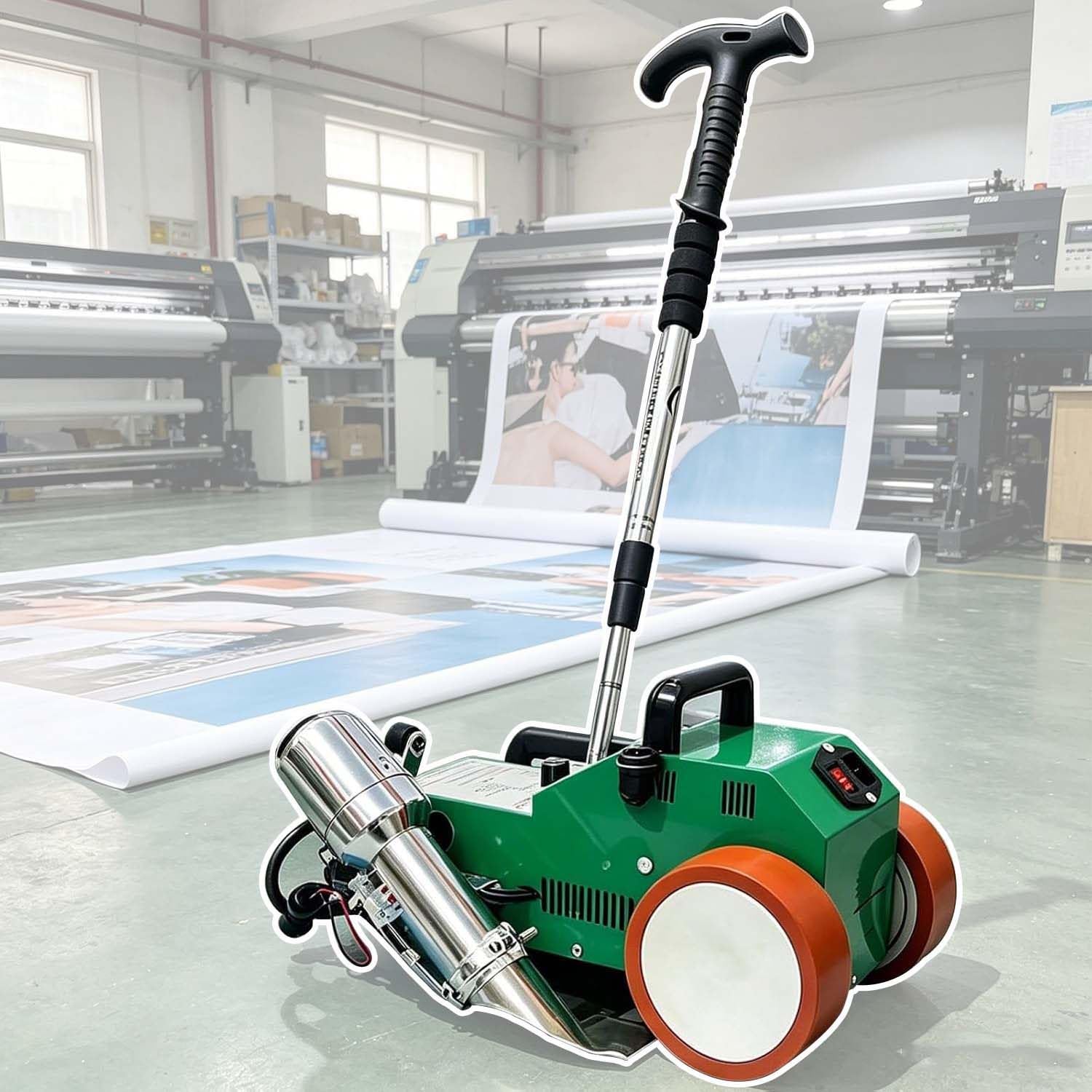 Eiwitany PVC Banner Hot Air Welder, Seamless Splicing Heat Jointer, Plastic & Flex Banner Welding Sealing Machine for Advertising Materials