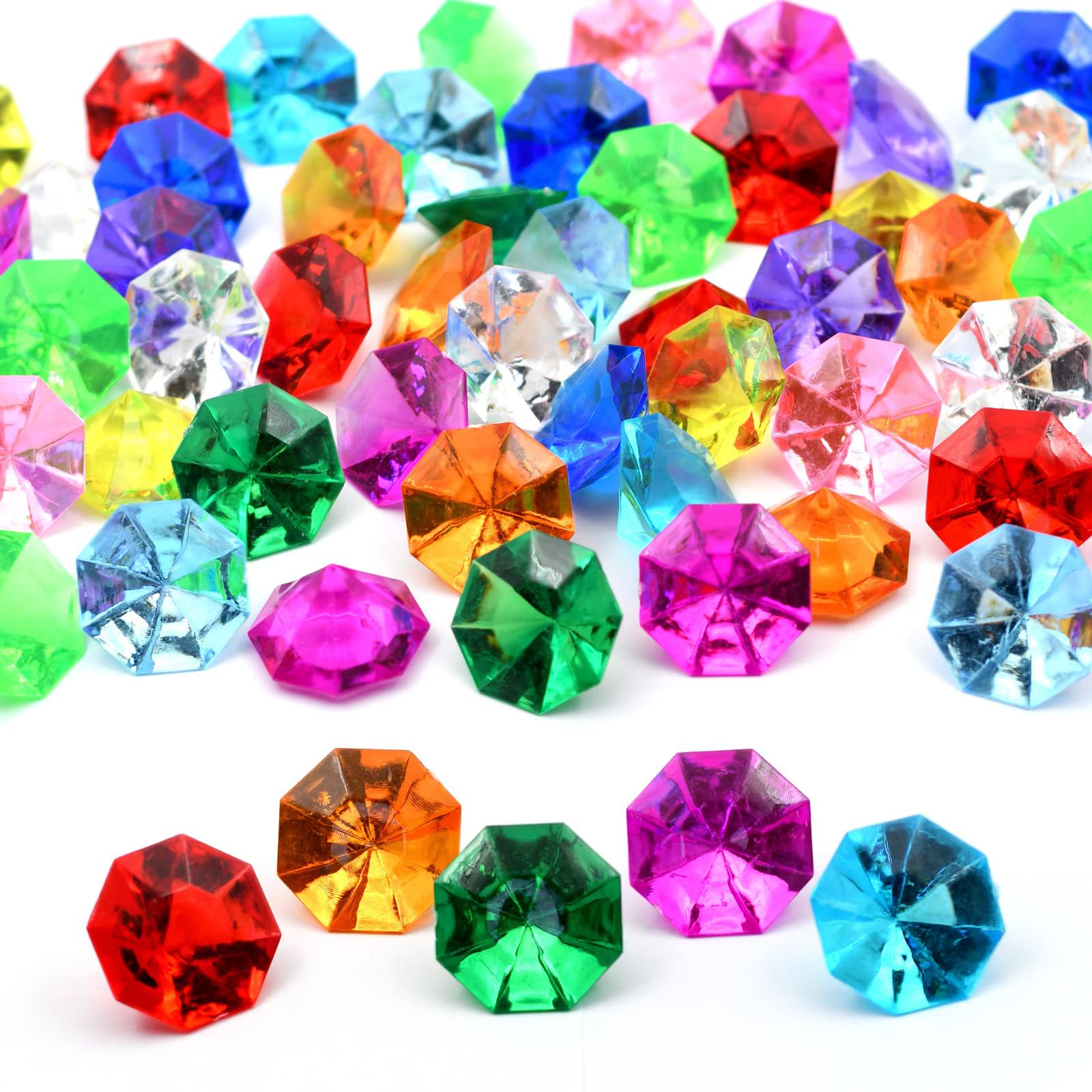 Sponsored Ad – Acrylic Diamond Gems, Gems for crafting, Gemstones, Plastic Gems, Large Acrylic Gems, Plastic Gemstones for Kids, Jewels Bulk, Treasure Chest Hunt Party Favors for Kids, Multicolor