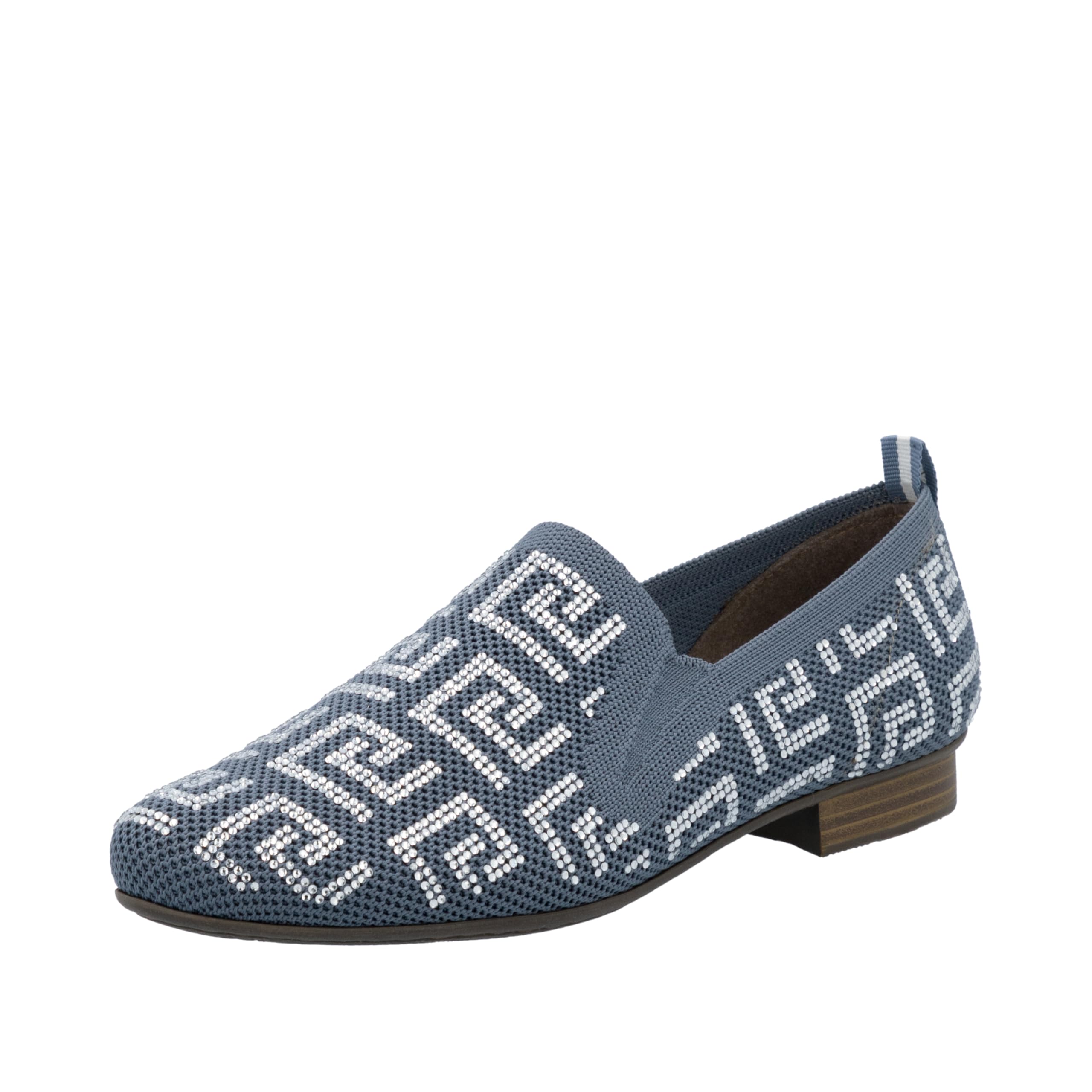 Rieker Women's 51953 Slippers, Blue, 6.5 UK