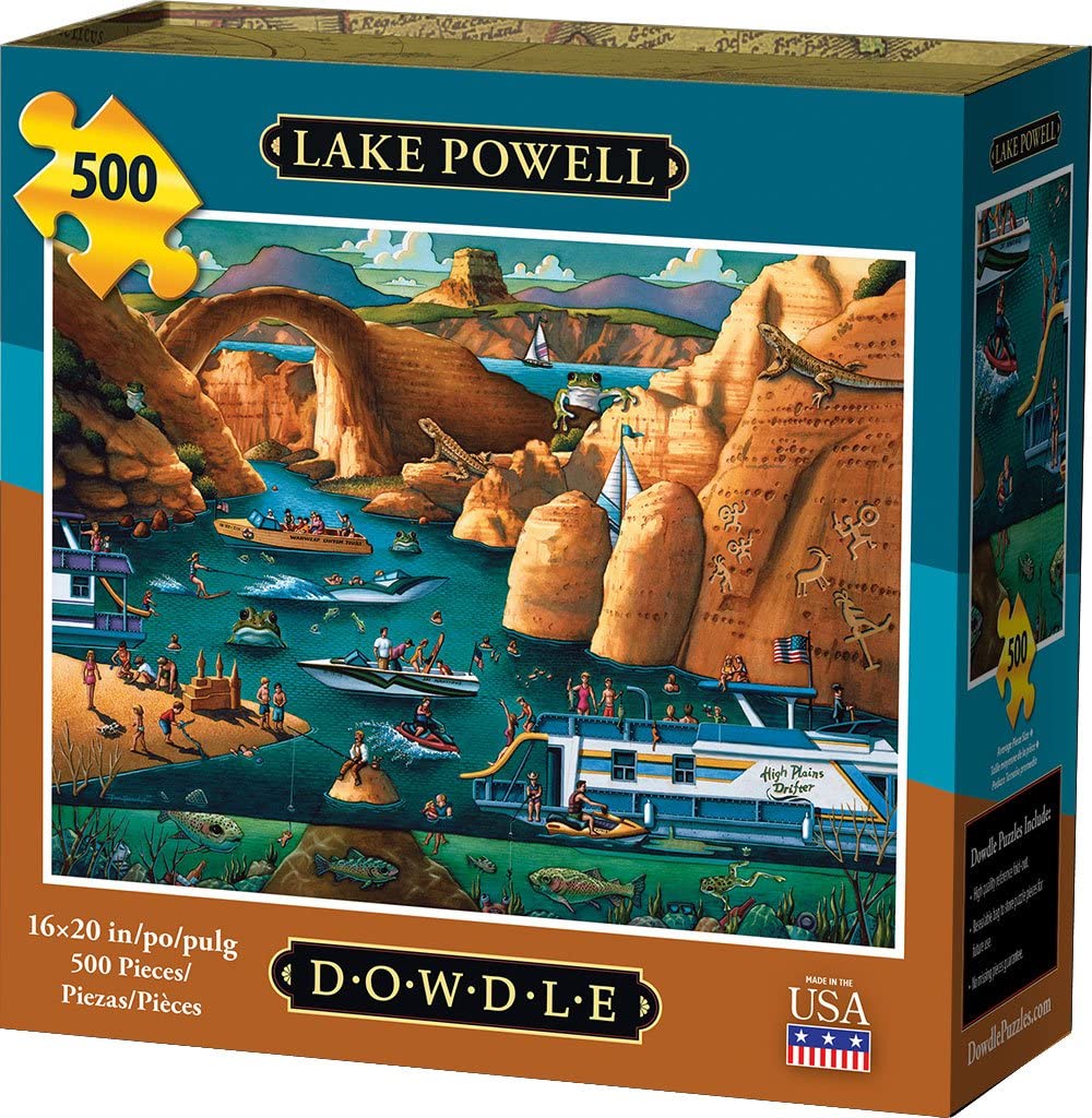 Amazon.com: Dowdle Jigsaw Puzzle - Lake Powell - 500 Piece : Toys