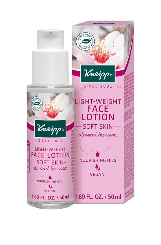 Loção facial leve Kneipp Almond Blossom, 50 mL