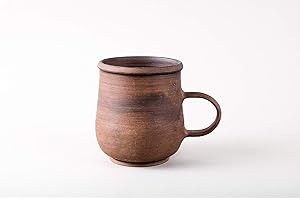 Handmade Ukrainian Ceramic Coffee Mug with Handle