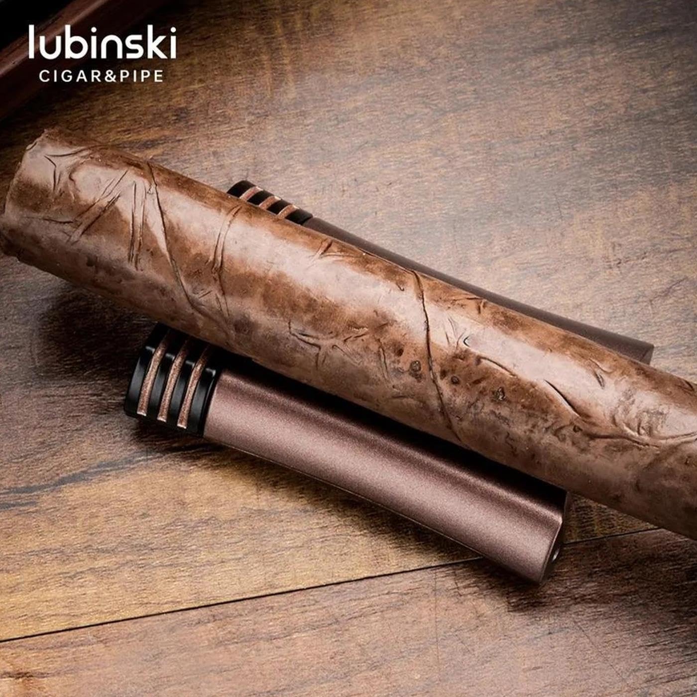 bektobacco Lubinski Metal V Puro Kesici Ve Delici Rose 60 Ring