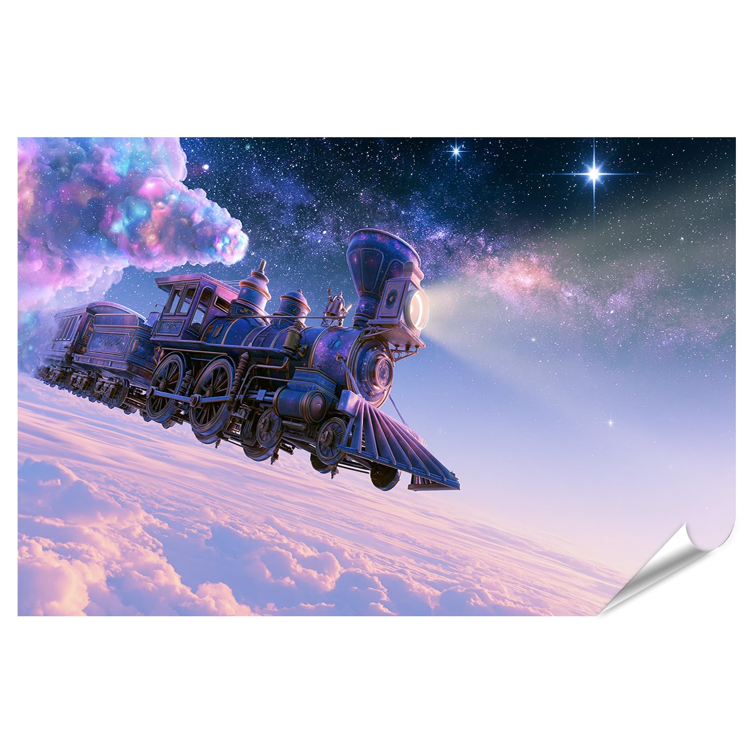 islandburner Póster de sala de estar para amantes de la fantasía, tamaño grande