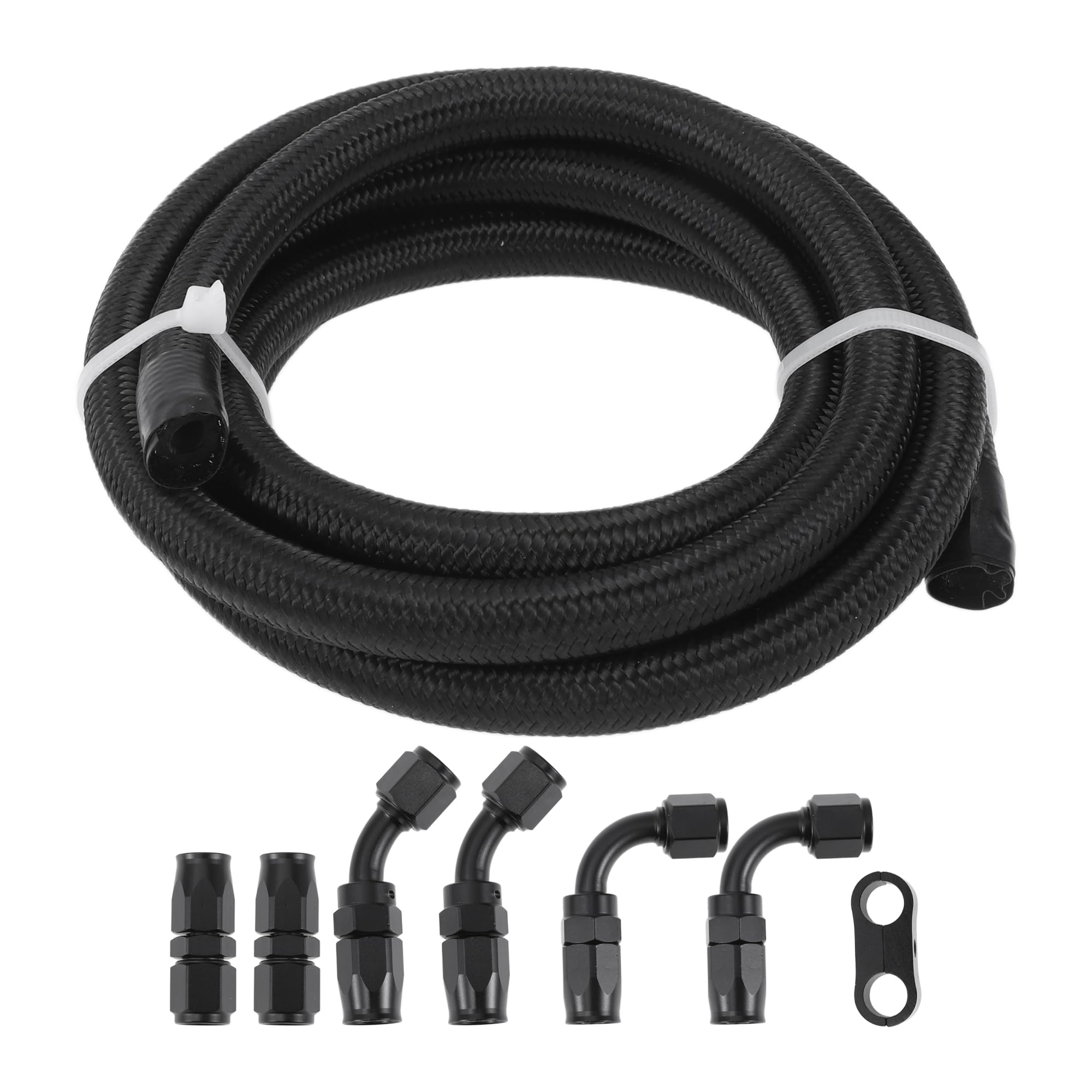 Tuyau de carburant automobile AN4 kit complet caoutchouc CPE nylon tressé