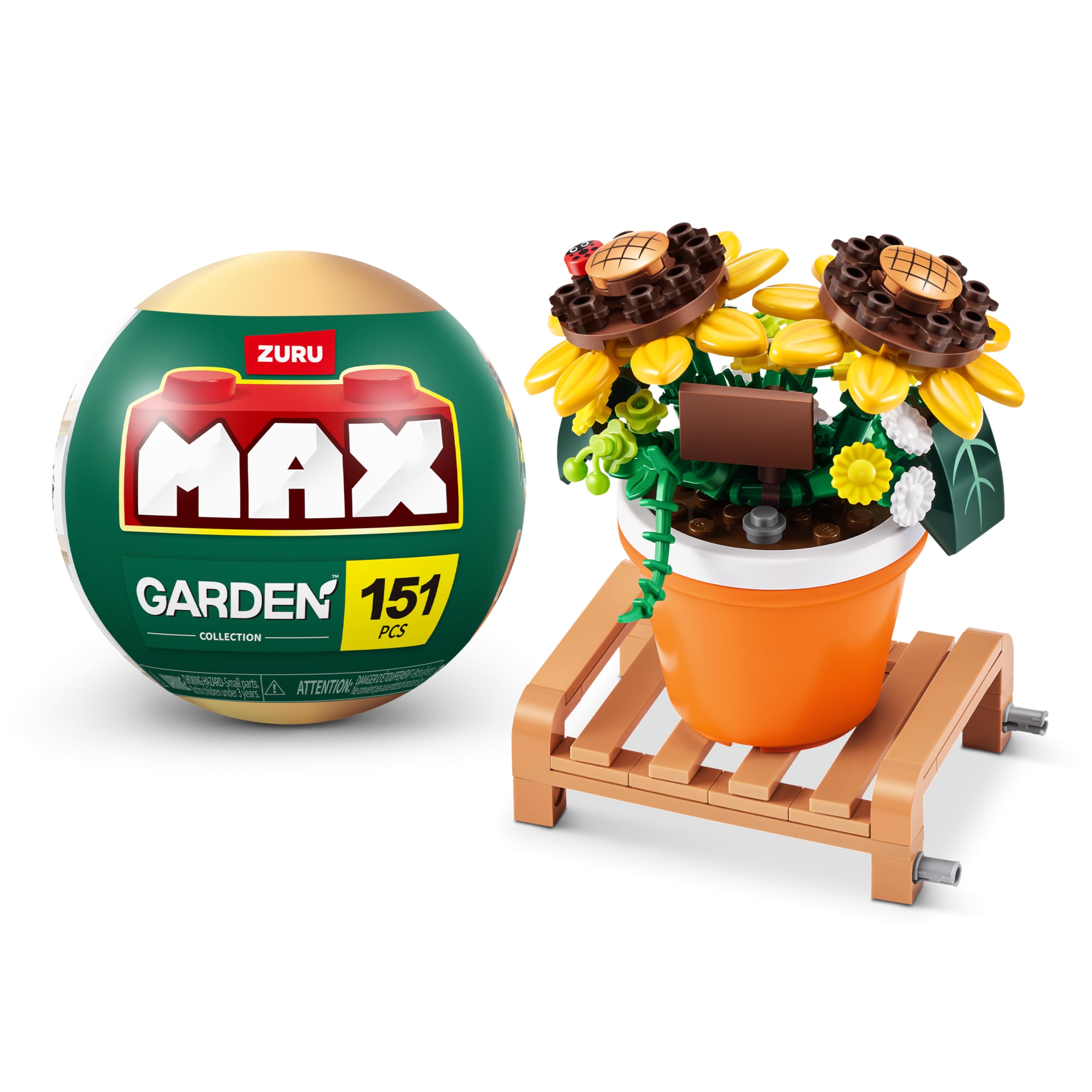 Max Excellent Collection 3点セット Amazon.com: MAX Premium Garden Pot Plants Building Bricks