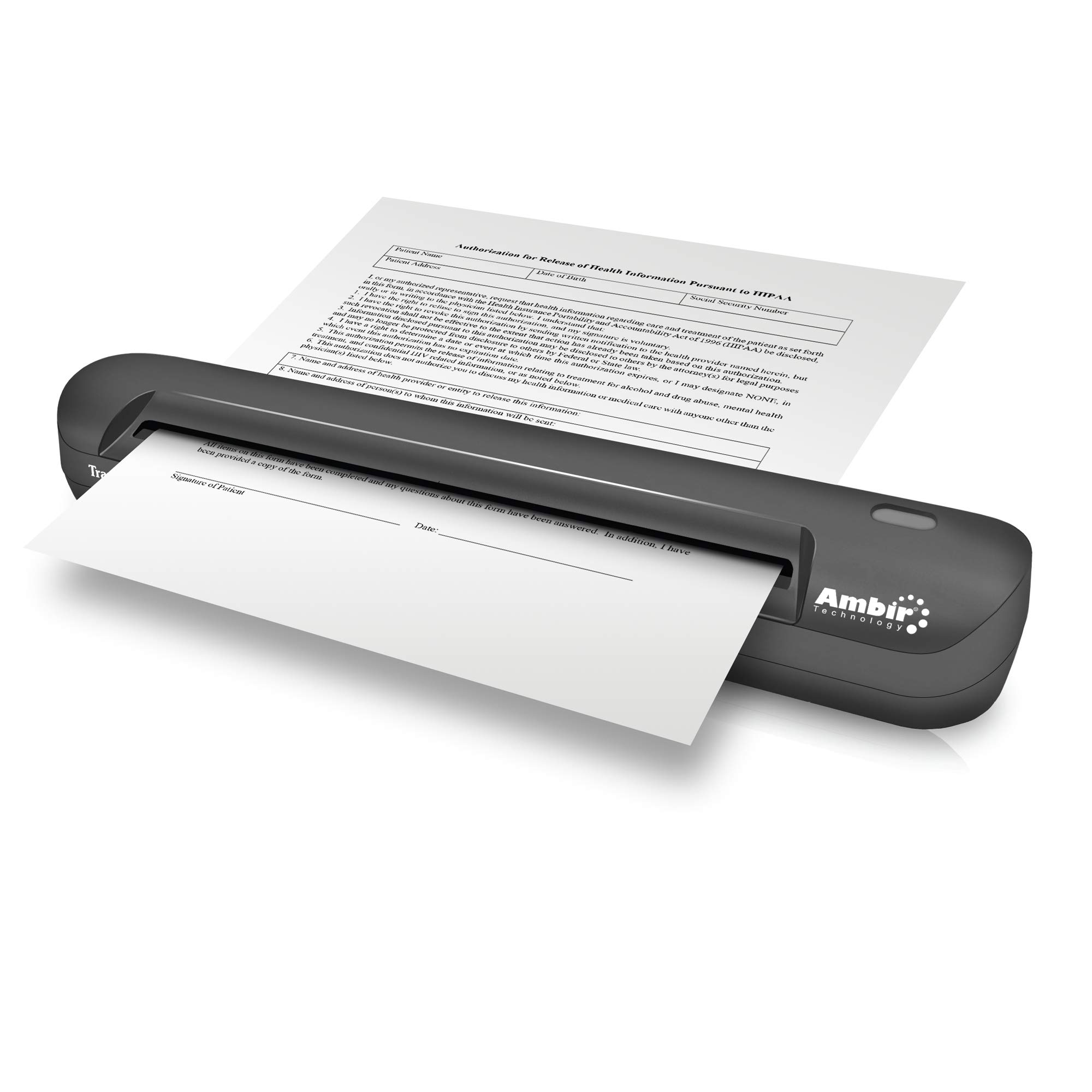 Ambir Technology TravelScan Pro 600 Simplex Document Scanner