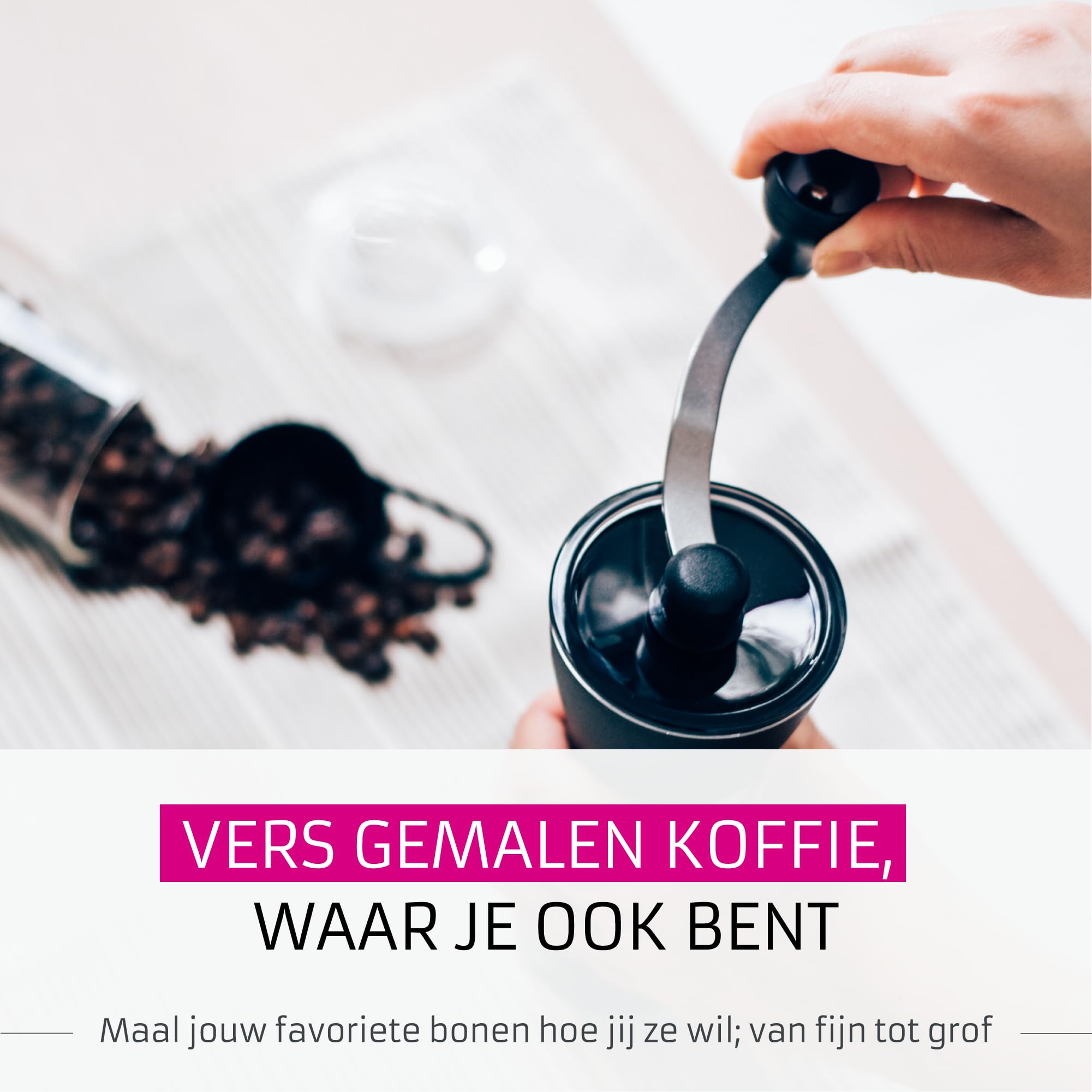 Keramische Molen Blik Keramische Maalstenen Handmatig Hario CMHN-4 | KOFFIEMOLEN | Wij Helpen Je Kiezen Keramische Braam Molen Vers Malen Koffiemolen
