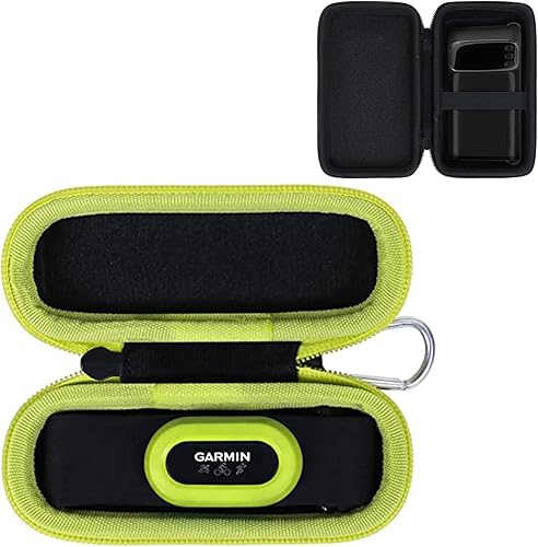 Aenllosi Funda rígida para monitor de presión arterial Garmin y Garmin HRM-Pro Plus