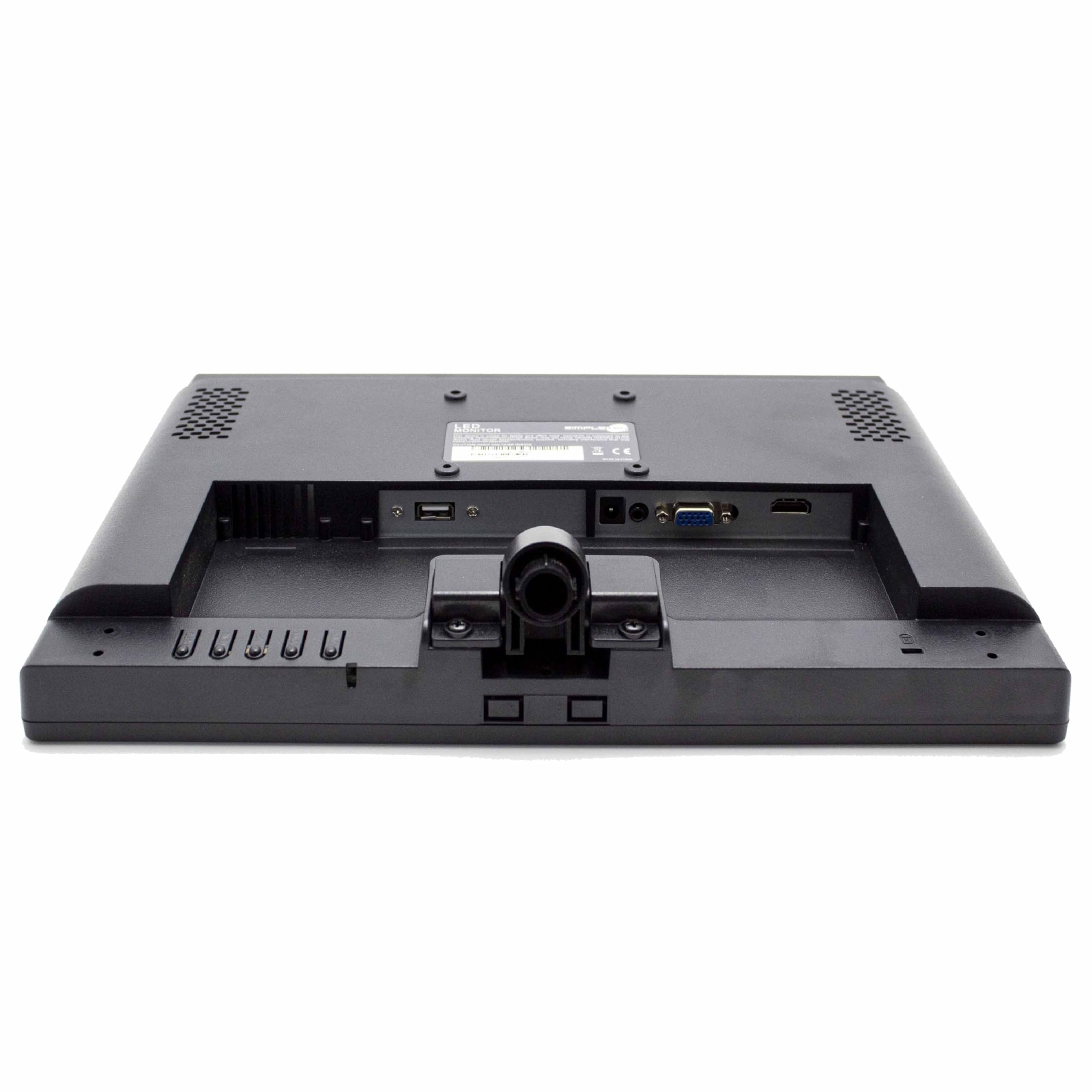 SIMPLETEK - Kapazitiver Touchscreen Monitor 15 Zoll quadratisch 4:3 5:4 | HDMI, VGA | Integrierte Lautsprecher | VESA (75x75 mm)