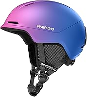 InnerKing Lightweight Ski & Snowboard Helmet for Adults - PC Shell, EPS Foam, 10 Vents, CE/ASTM Certified, Men/Women (S- XL)