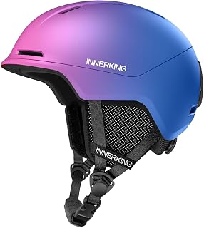InnerKing Lightweight Ski & Snowboard Helmet for Adults - PC Shell, EPS Foam, 10 Vents, CE/ASTM Certified, Men/Women (S- XL)