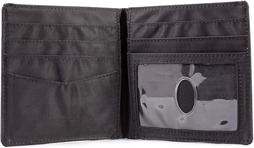 Miniatura 6 de Big Skinny World - Cartera delgada de cuero para hombre, con capacidad para hasta 35 tarjetas