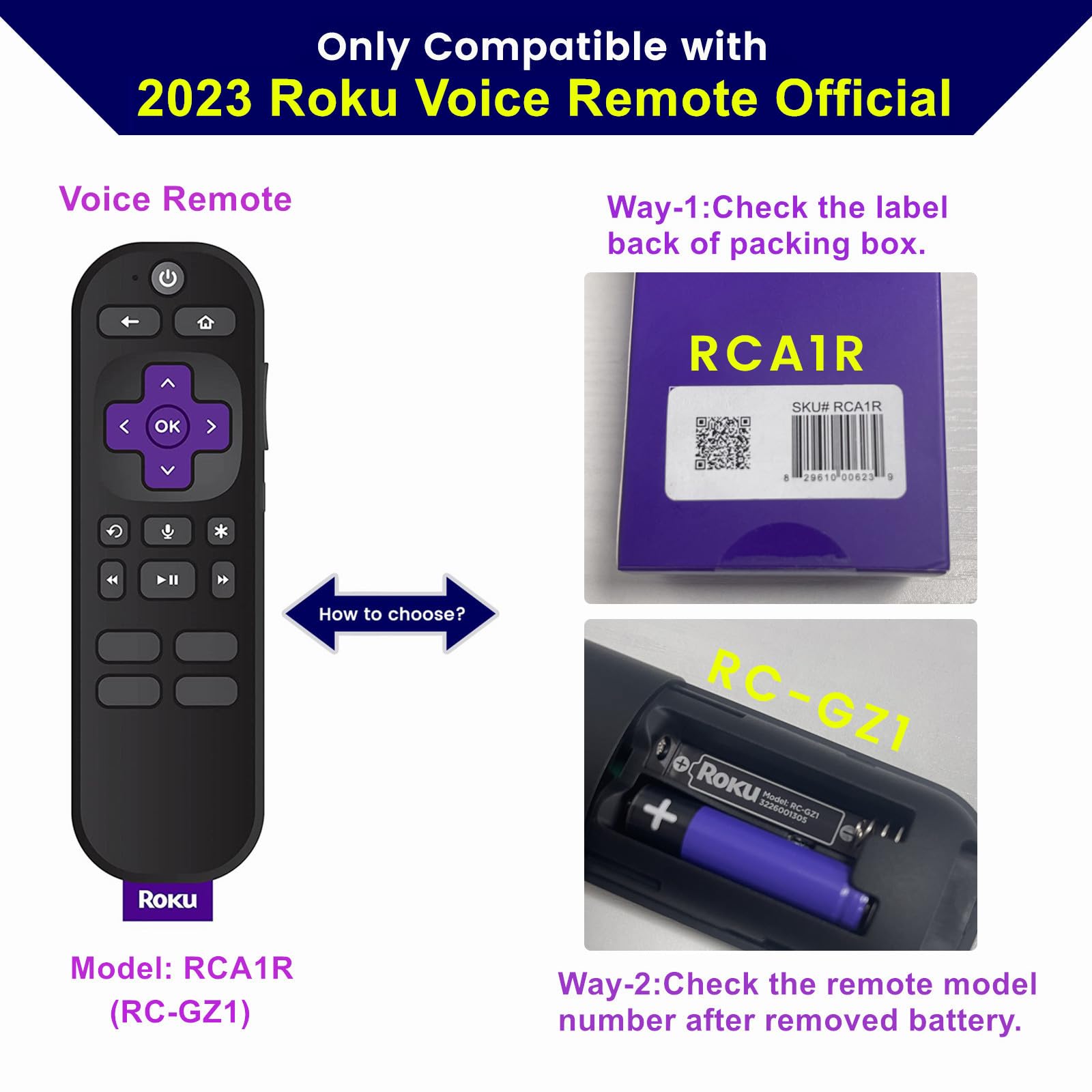 Amazon.com: Glowing Blue Remote Cover Replacement for Roku Voice
