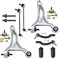 Vista 71 de Detroit Axle – 12 brazos de control superiores e inferiores delanteros con rótulas, barras de unión exteriores e interiores con topes, barras