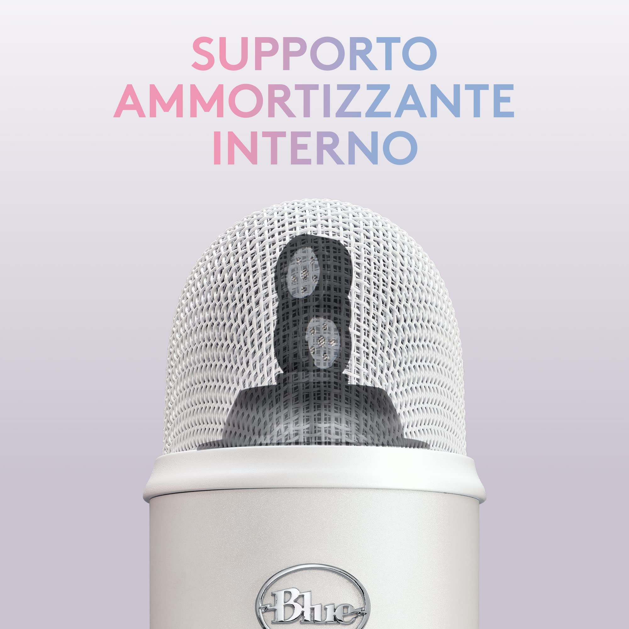 Logitech G Blue Yeti USB Gaming Mikrofon Streaming Premiumqualität Blue VO!CE Software PC Podcast Studio Sonderedition Weiß