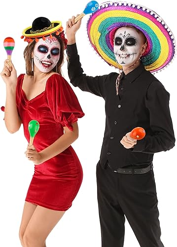 Miniatura 4 de Cagemoga 12 diademas mexicanas para niños, adultos, perros, mascotas