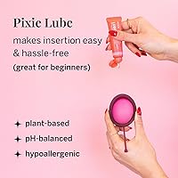 Vista 8 de Kit de discos menstruales Pixie para el cuidado femenino - Los discos Pixie están diseñados para quitarse como los tampones - 100% de silicona