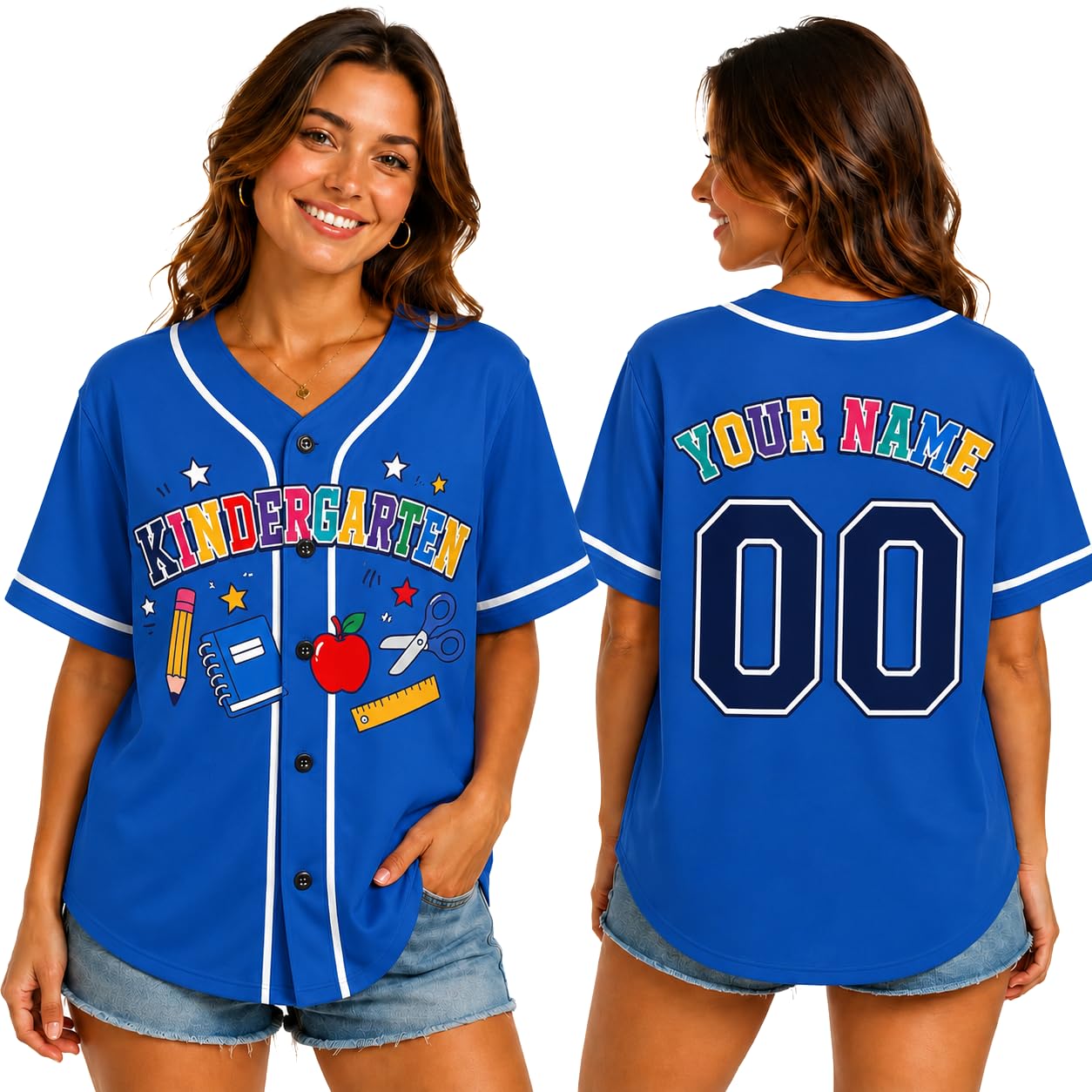 Teacher Jersey Personalized Teacher Shirts Back to School Outfits