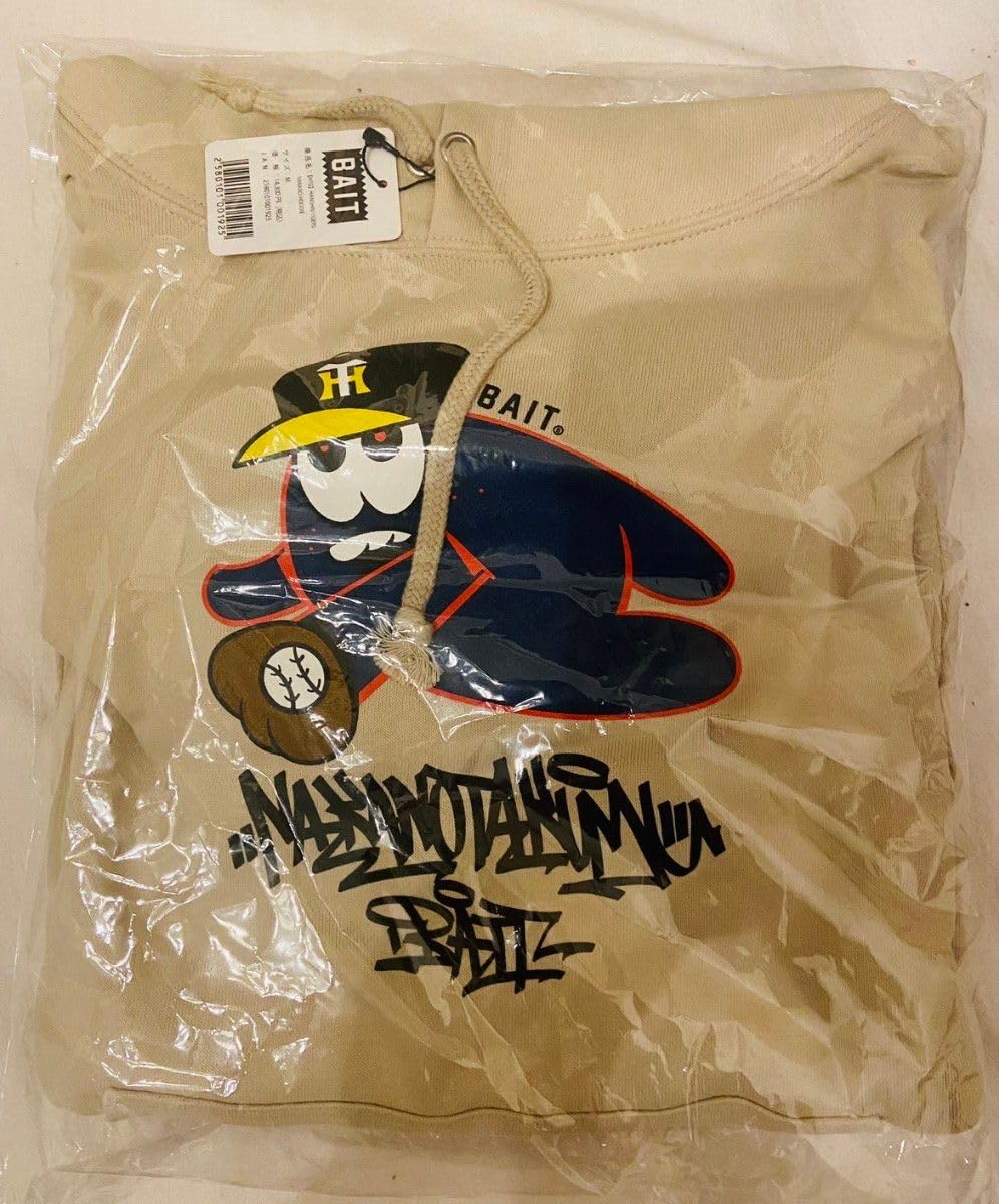 Amazon.co.jp: 限定品阪神タイガース 中野選手 パーカー BAIT フーディ
